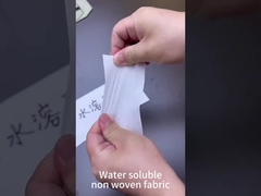 Υφαμένη υφάσματος κεντητικής PVA υλικό υποστηρίζοντας μη βάρος ρόλων 30gsm υφάσματος